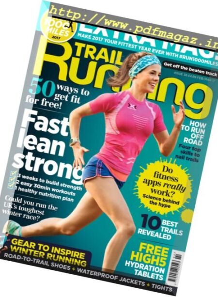 Trail Running – February-March 2017 Cover
