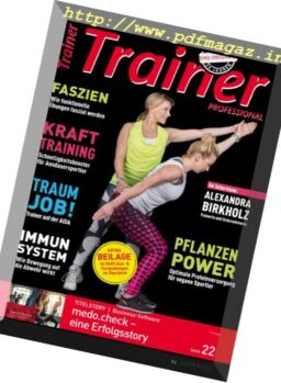 Trainer Professional – Nr.1, 2017