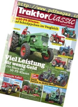 Traktor Classic – Februar-Marz 2017