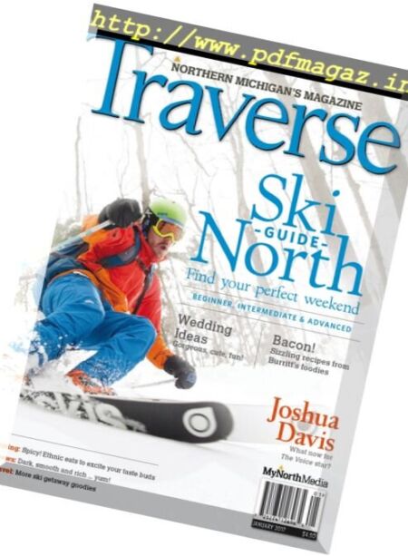 Traverse, Northern Michigan’s Magazine – January 2017 Cover