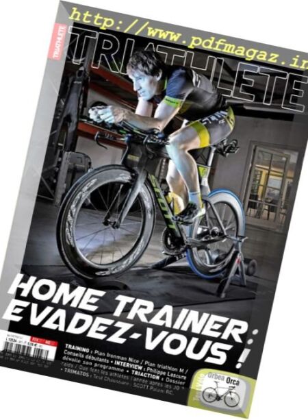 Triathlete Magazine – Fevrier 2017 Cover