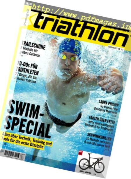 Triathlon Germany – Februar 2017 Cover