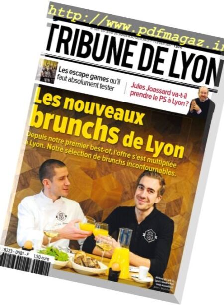 Tribune de Lyon – 26 Janvier au 1 Fevrier 2017 Cover