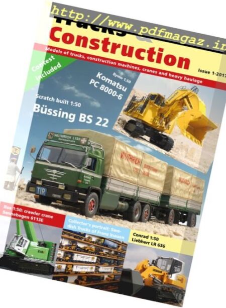Trucks & Construction – Nr.1, 2017 Cover