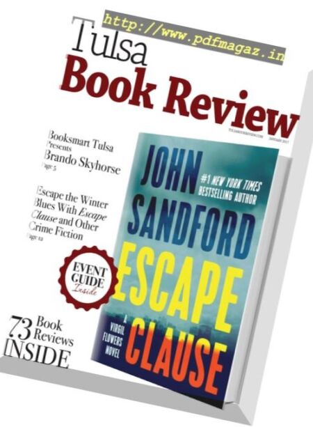 Tulsa Book Review – January 2017 Cover