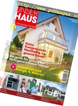 Unser Haus – Dezember-Januar 2017