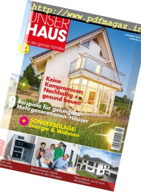 Unser Haus – Dezember-Januar 2017 Cover