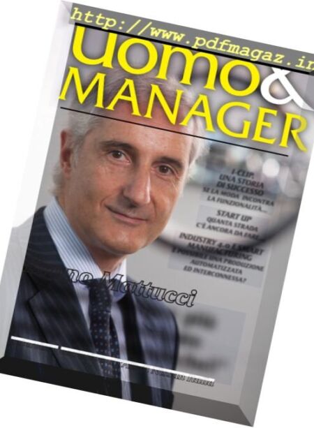 Uomo & Manager – Gennaio 2017 Cover