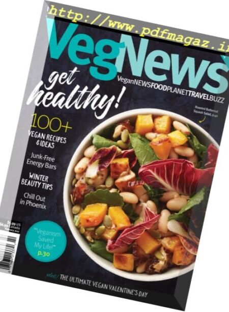 VegNews Magazine – January-February 2017 Cover