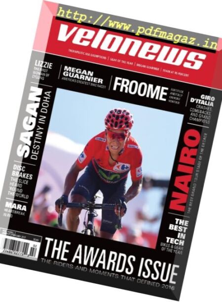 Velonews – January-February 2017 Cover
