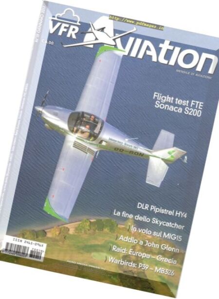 VFR Aviation – Gennaio 2017 Cover