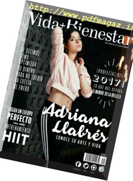 Vida+Bienestar – Diciembre 2016 – Enero 2017 Cover