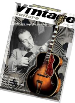 Vintage Guitare – Janvier-Mars 2017