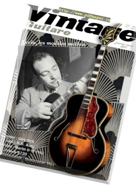 Vintage Guitare – Janvier-Mars 2017 Cover
