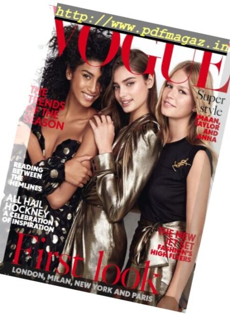 Vogue UK – February 2017 Cover