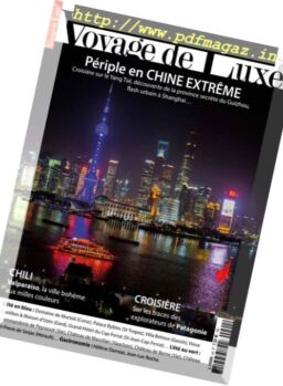 Voyage de Luxe – Issue 69, 2016
