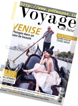 Voyage de Luxe – Issue 70, 2016