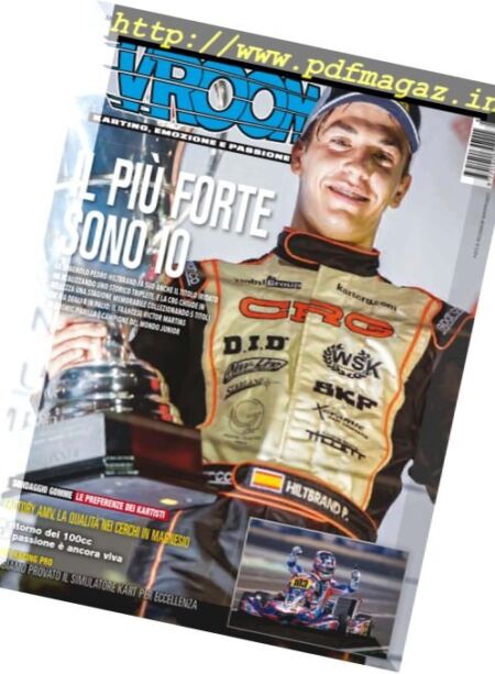 Vroom Italia – Dicembre 2016 Cover