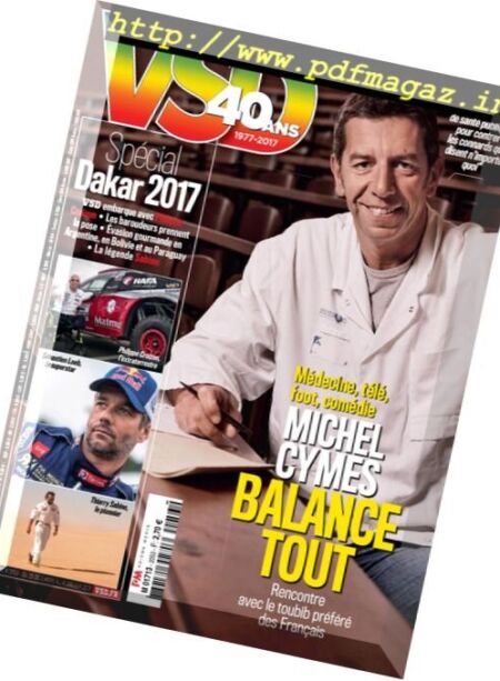 VSD – 29 Decembre 2016 au 4 Janvier 2017 Cover