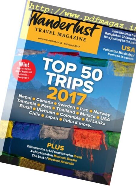 Wanderlust – February 2017 Cover