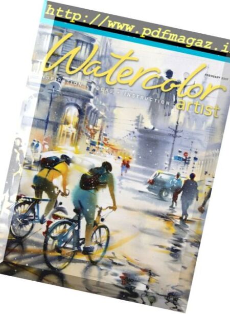 Watercolor Artist – February 2017 Cover