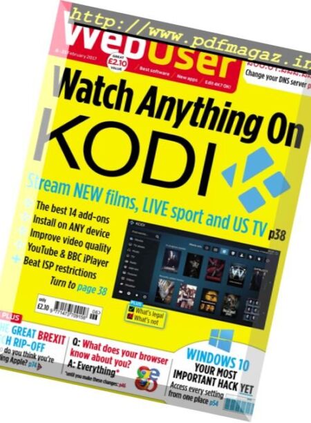 Webuser – 8 February 2017 Cover