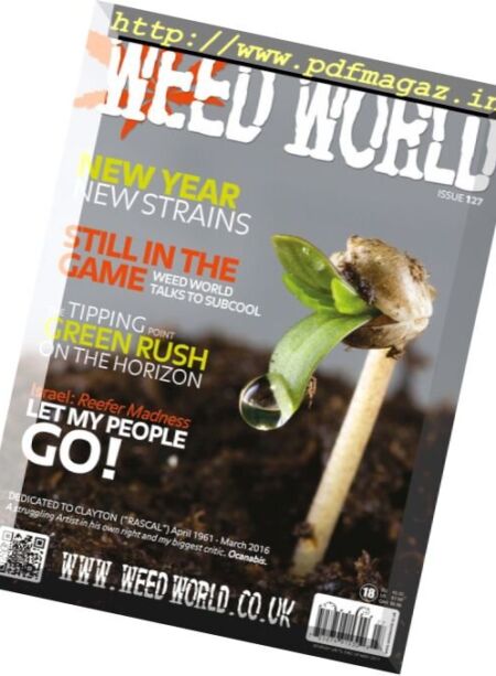 Weed World – Issue 127, 2017 Cover