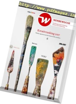 Werbewoche – 13 Januar 2017