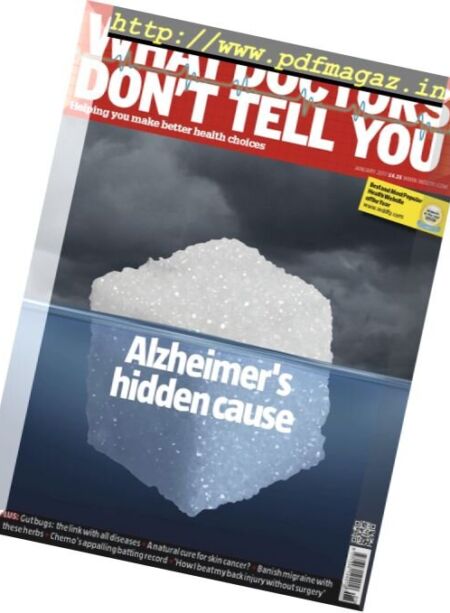 What Doctors Don’t Tell You – January 2017 Cover