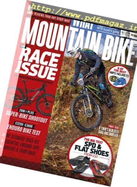 What Mountain Bike – March 2017 Cover