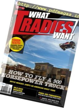 What Tradies Want – December 2016 – January 2017