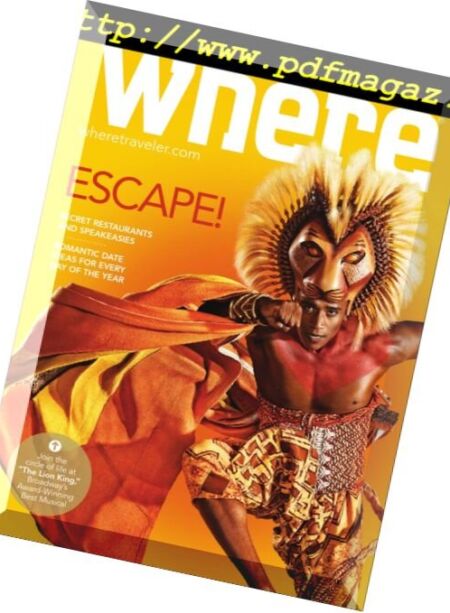 Where New York – February 2017 Cover