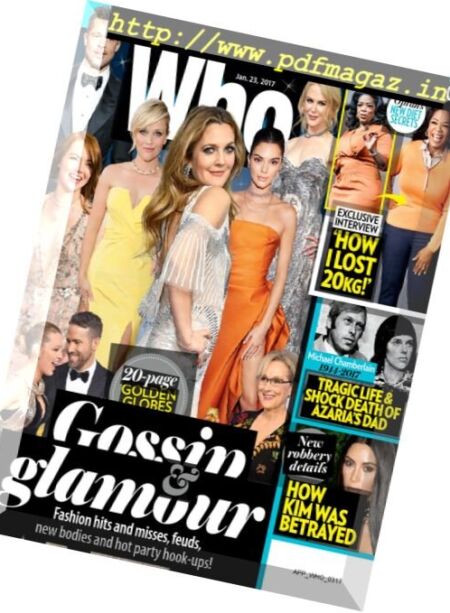Who – 23 January 2017 Cover