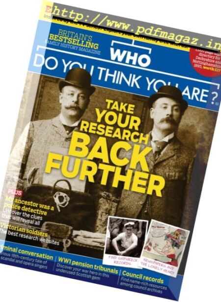 Who Do You Think You Are – February 2017 Cover