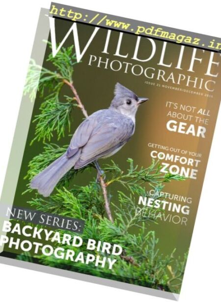 Wildlife Photographic – November-December 2016 Cover