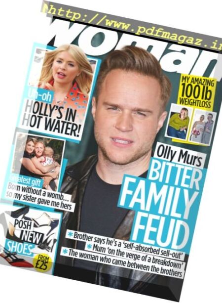 Woman UK – 6 February 2017 Cover