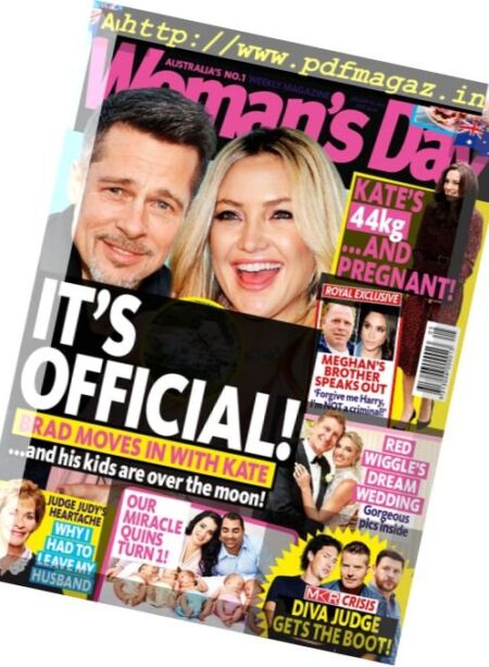Woman’s Day Australia – 30 January 2017 Cover