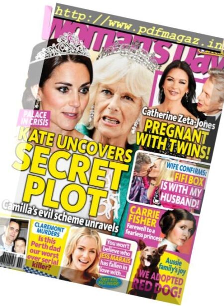 Woman’s Day Australia – 9 January 2017 Cover