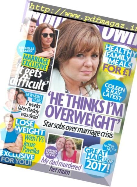 Woman’s Own – 9 January 2017 Cover