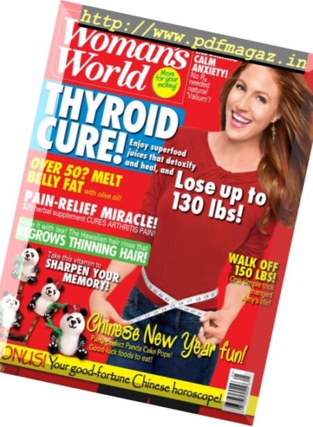 Woman’s World USA – 30 January 2017 Cover