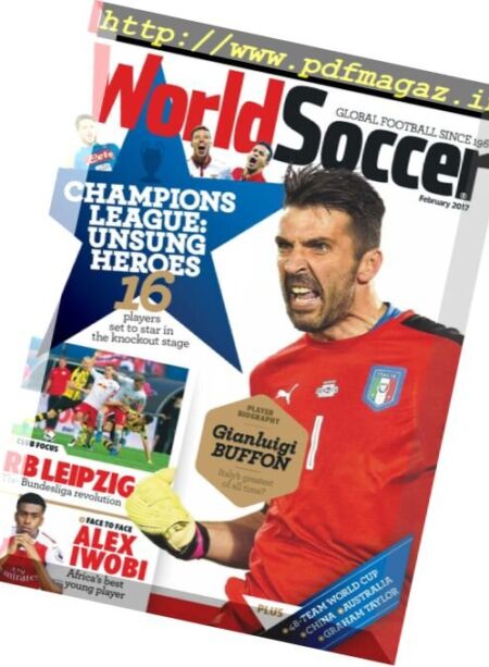 World Soccer – February 2017 Cover