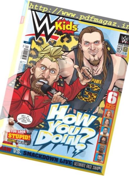 WWE Kids – Issue 117, 7 December 2016 Cover
