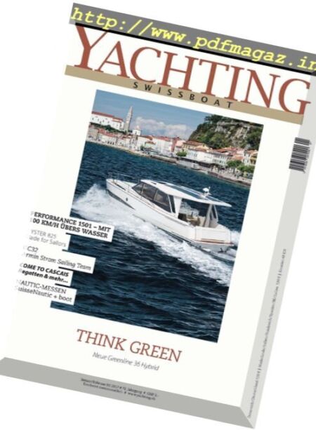 Yachting Swissboat – Januar-Februar 2017 Cover