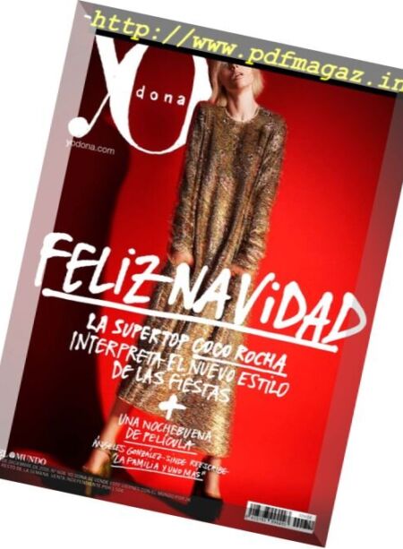 Yo Dona – 23 Diciembre 2016 Cover