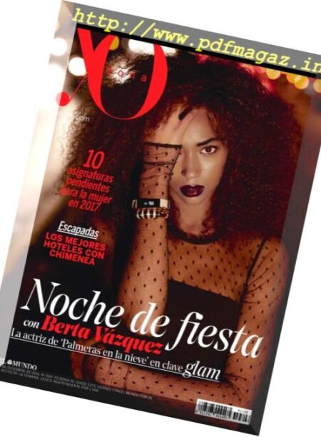 Yo Dona – 30 Diciembre 2016 Cover