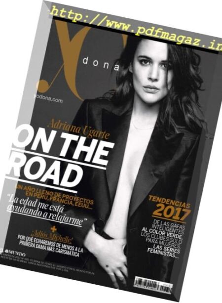 Yo Dona – 7 Enero 2017 Cover