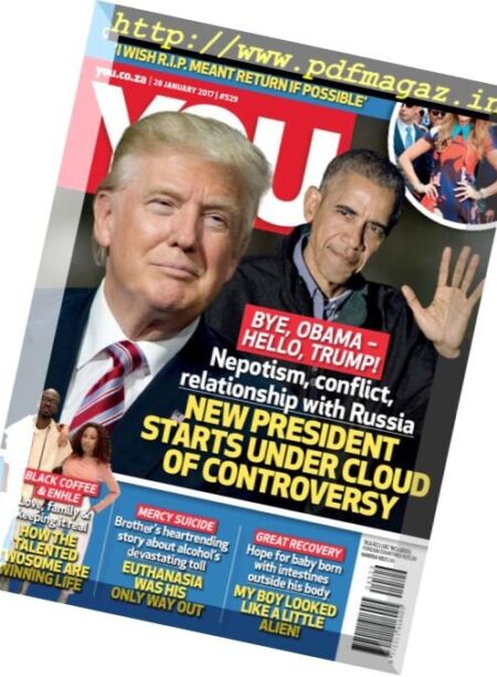 You South Africa – 26 January 2017 Cover