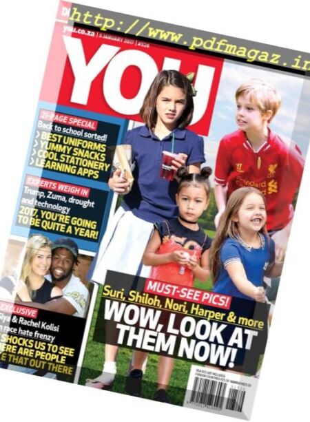 You South Africa – 5 January 2017 Cover