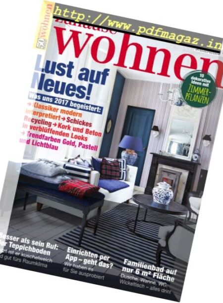 Zuhause Wohnen – Februar 2017 Cover
