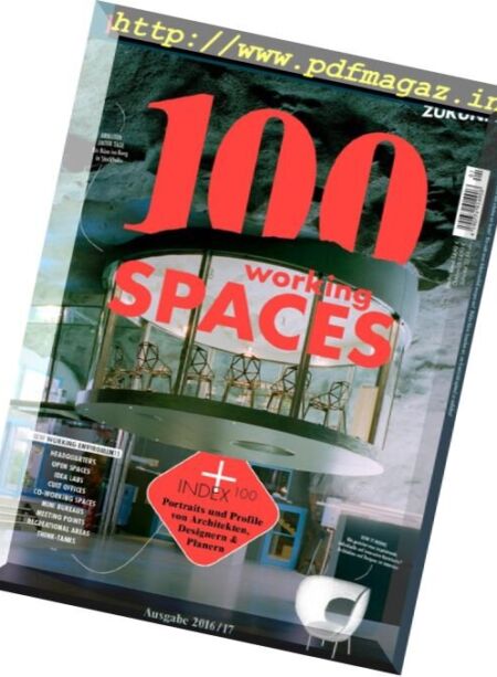 100 Working Spaces – 2016-2017 Cover